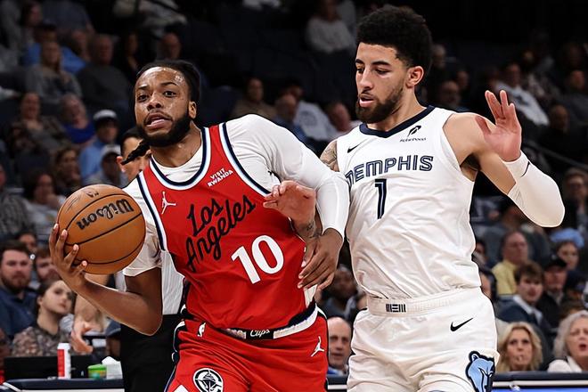 快船力克灰熊加兰21+4+6助球队取胜